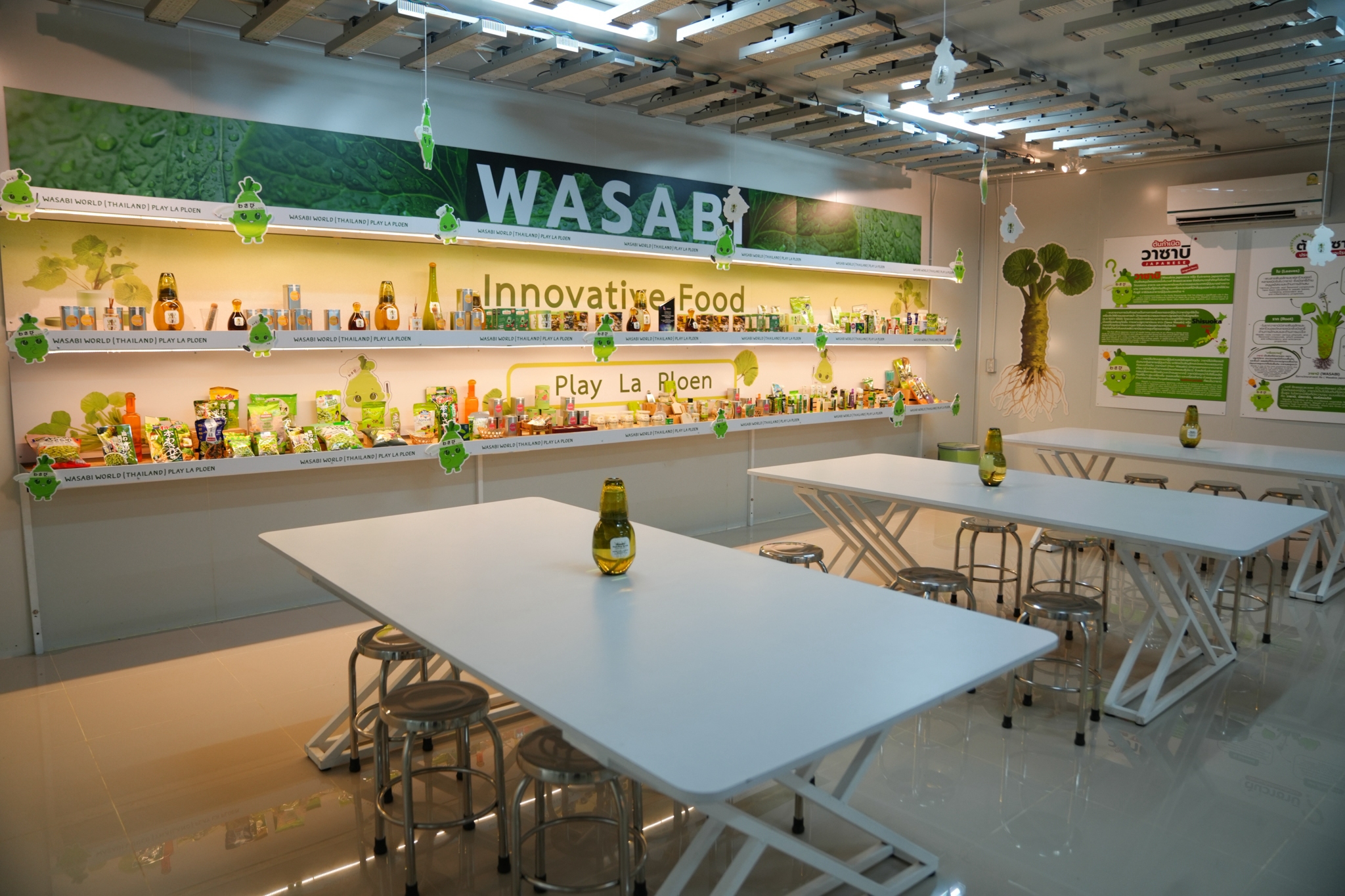 Wasabi Food Lab learning space